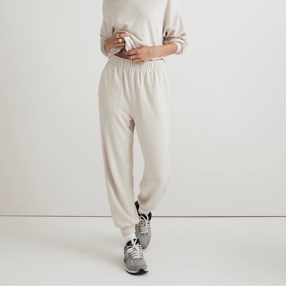 NWT madewell Brushed Jersey Jogger Pants
